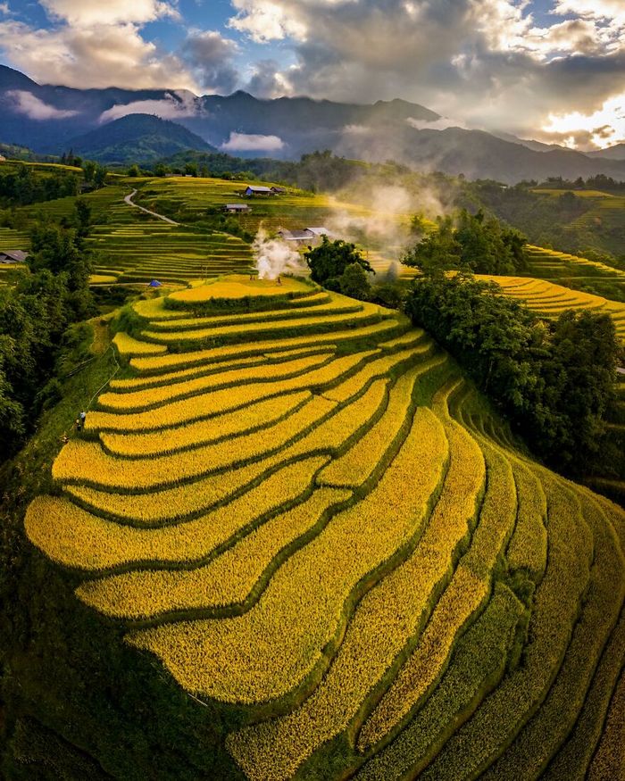 Vietnã do céu: 39 fotografias aéreas incríveis deste artista 4