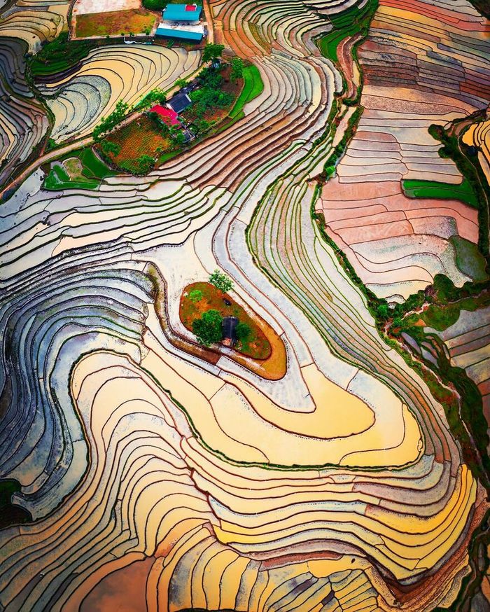 Vietnã do céu: 39 fotografias aéreas incríveis deste artista 16