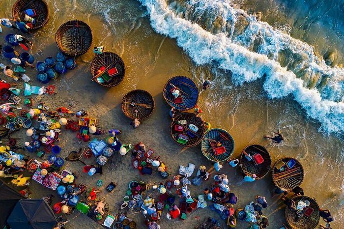 Vietnã do céu: 39 fotografias aéreas incríveis deste artista 24