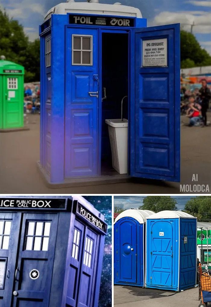 Artista inova ao explorar ferramenta de união de imagens com IA, e o resultado é hilário! (24 fotos) 3