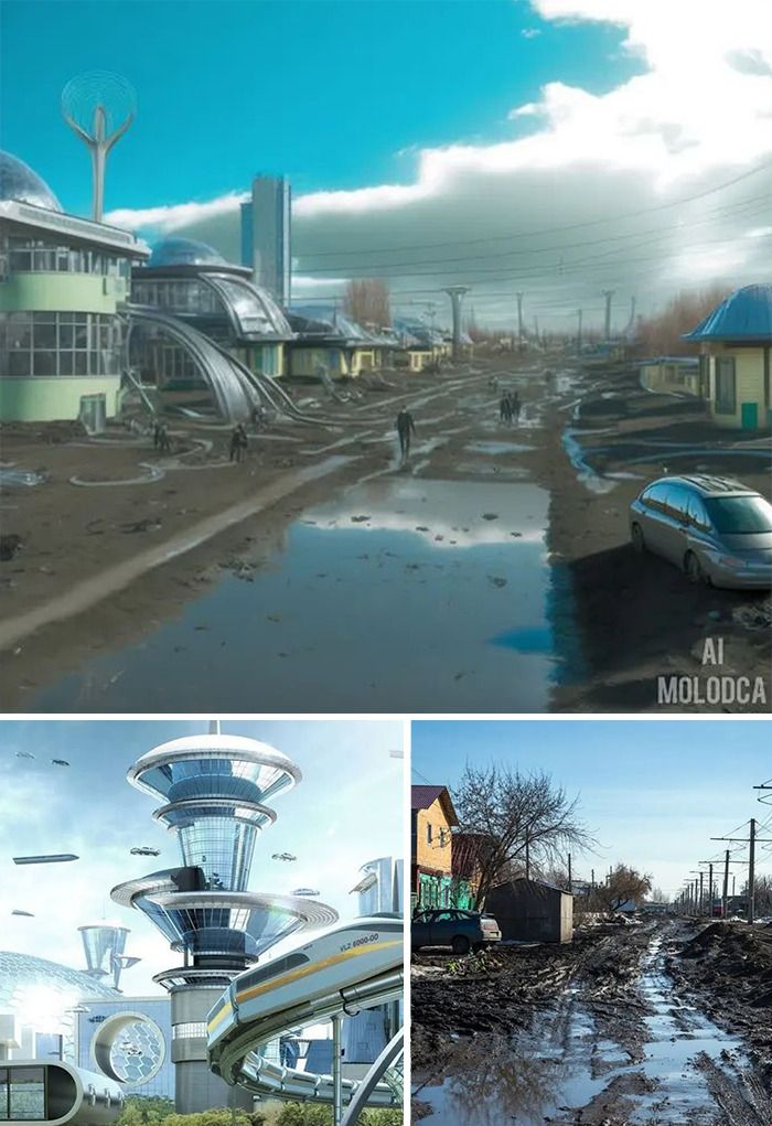 Artista inova ao explorar ferramenta de união de imagens com IA, e o resultado é hilário! (24 fotos) 4