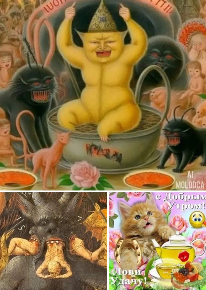 Artista inova ao explorar ferramenta de união de imagens com IA, e o resultado é hilário! (24 fotos) 8