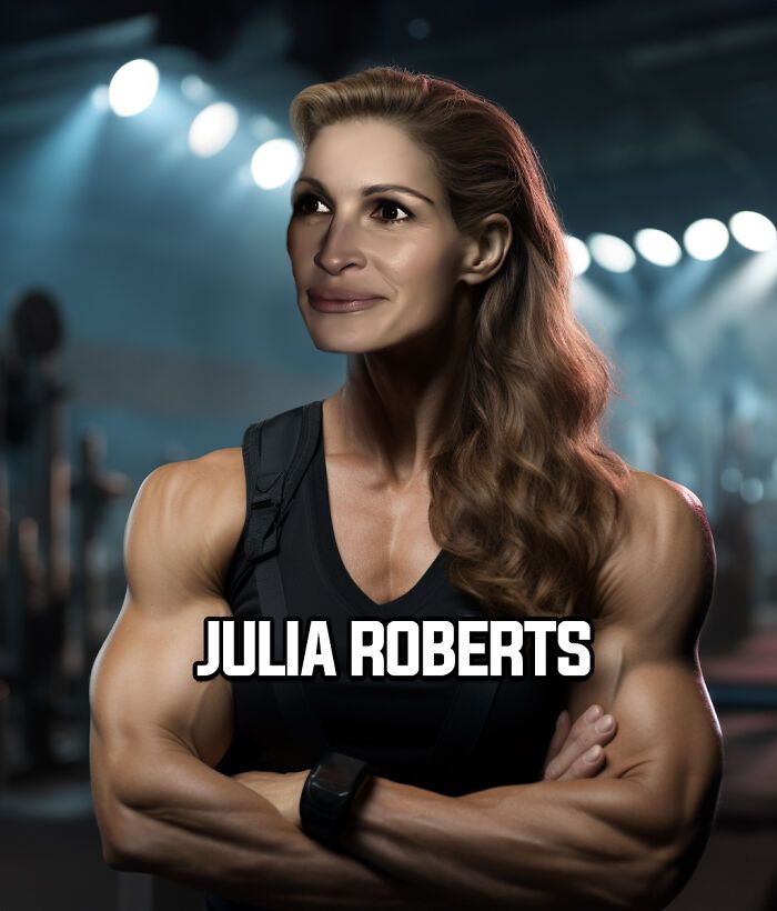 Celebridades viram fisiculturistas com IA e Photoshop: 19 transformações incríveis! 7