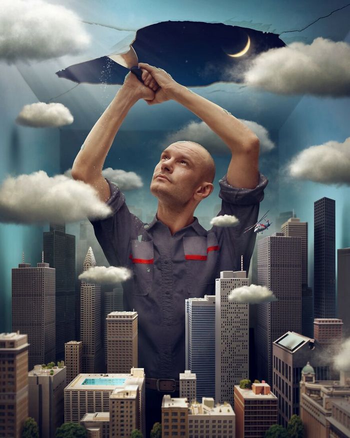 Descubra a magia: Artista se funde em 26 universos surreais com Photoshop! 12