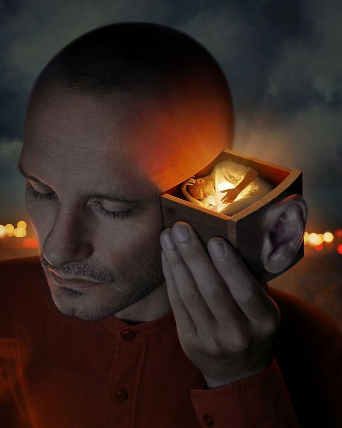 Descubra a magia: Artista se funde em 26 universos surreais com Photoshop! 26