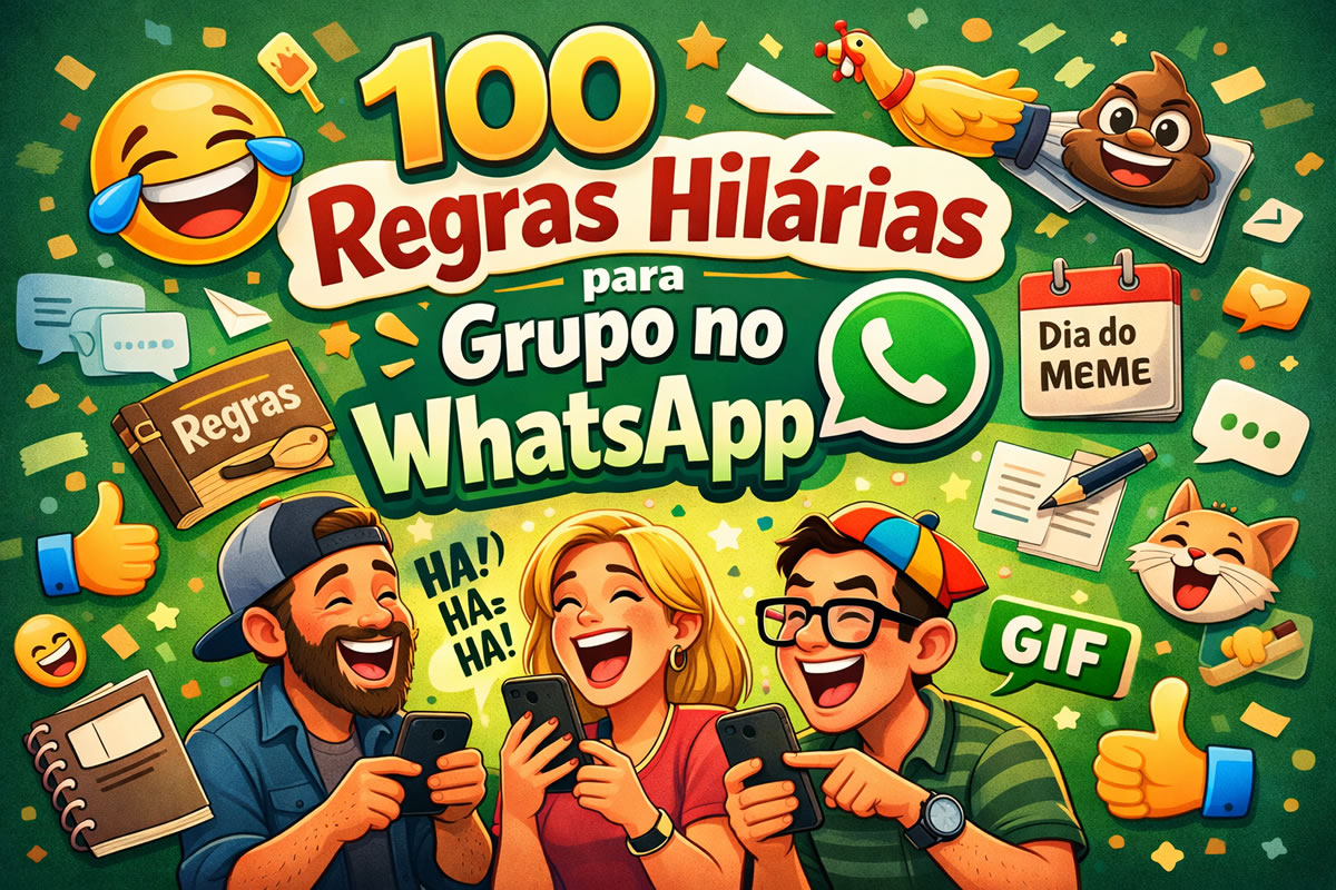 Grupo no WhatsApp: 100 regras HILÁRIAS para divertir sua comunidade hoje!