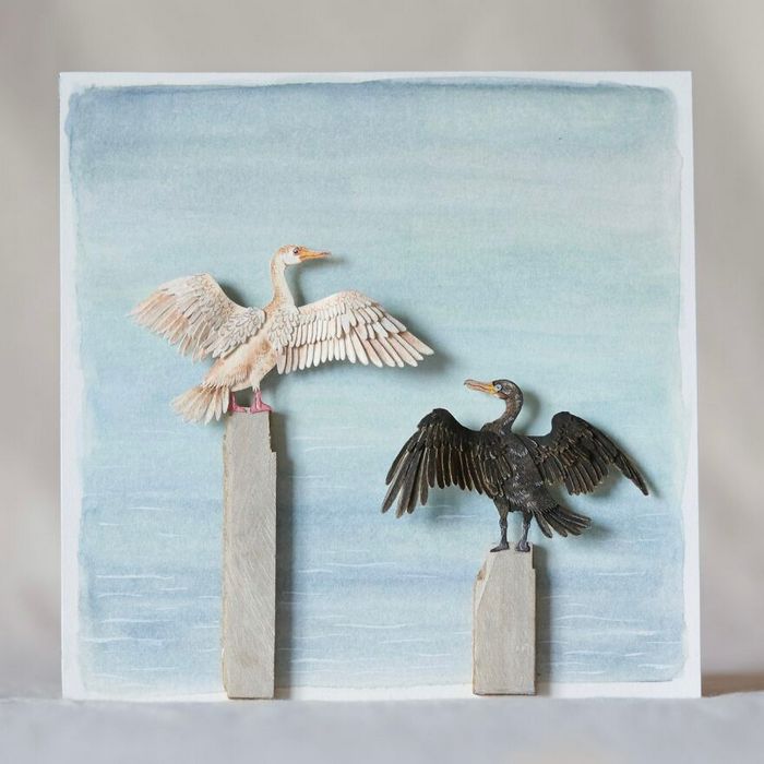 Beleza rara: Arte em papel das mutações genéticas do albinismo (24 Fotos) 9