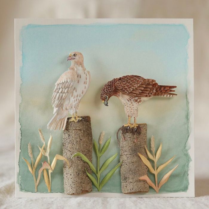 Beleza rara: Arte em papel das mutações genéticas do albinismo (24 Fotos) 11