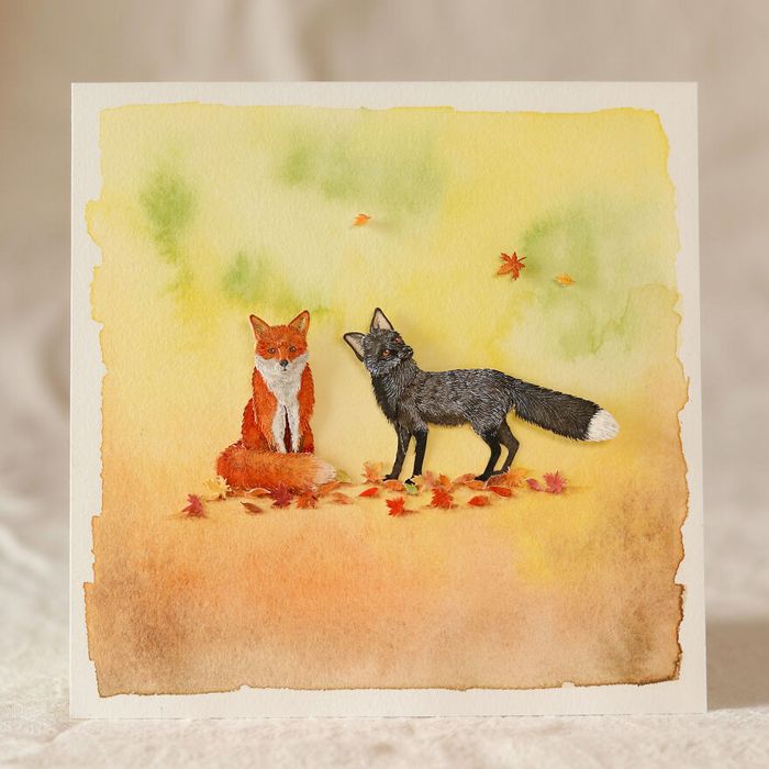 Beleza rara: Arte em papel das mutações genéticas do albinismo (24 Fotos) 12