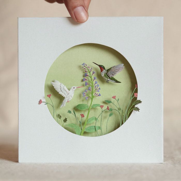 Beleza rara: Arte em papel das mutações genéticas do albinismo (24 Fotos) 19