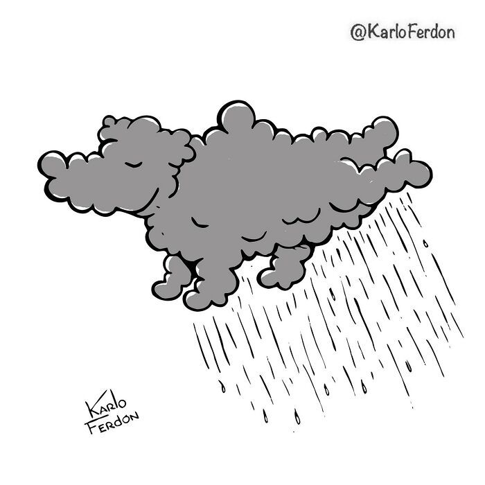 22 cartoons virais e sem palavras com cães de Karlo Ferdon 1