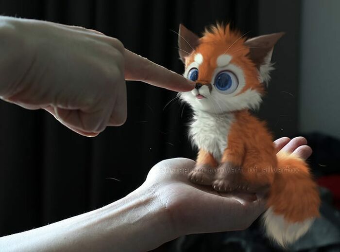 Conheça este artista: Desenhando animais adoráveis em nosso cotidiano! (35 fotos) 11