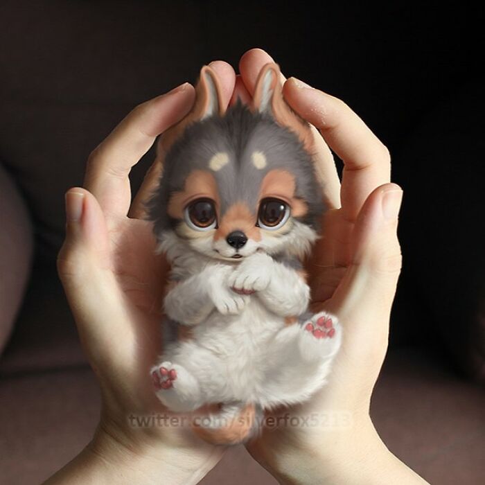 Conheça este artista: Desenhando animais adoráveis em nosso cotidiano! (35 fotos) 22