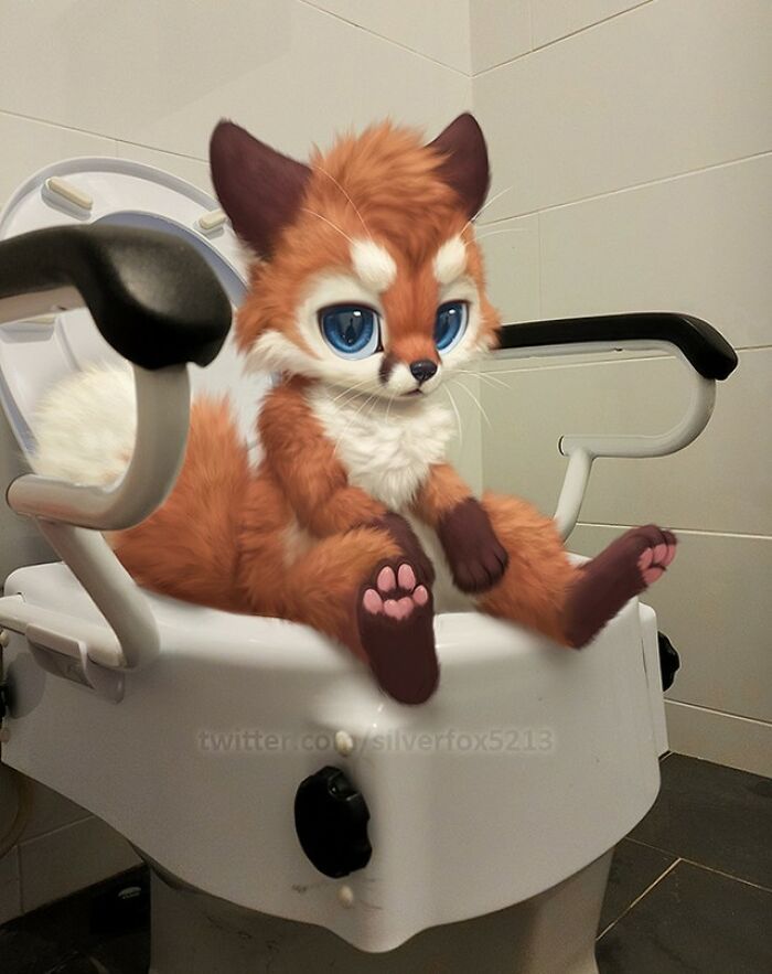 Conheça este artista: Desenhando animais adoráveis em nosso cotidiano! (35 fotos) 29