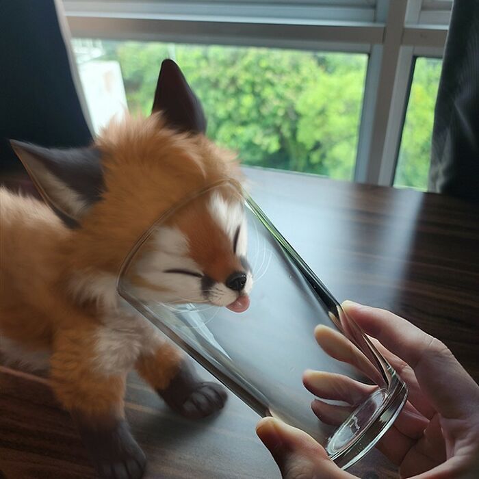 Conheça este artista: Desenhando animais adoráveis em nosso cotidiano! (35 fotos) 30