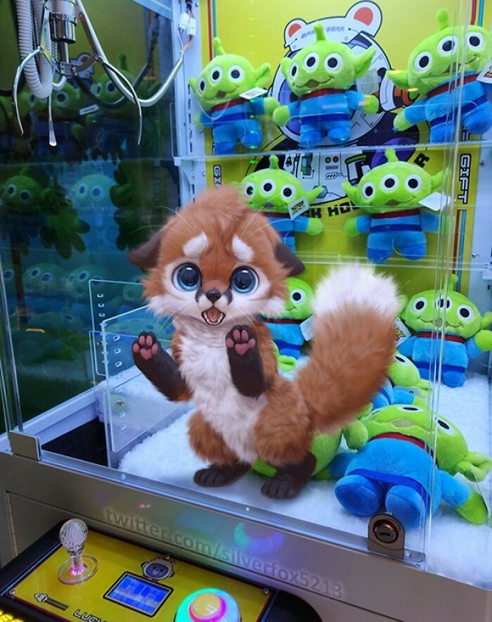 Conheça este artista: Desenhando animais adoráveis em nosso cotidiano! (35 fotos) 32