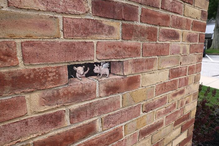 42 criaturas e animais adoráveis rabiscados que apareceram em lugares aleatórios 9