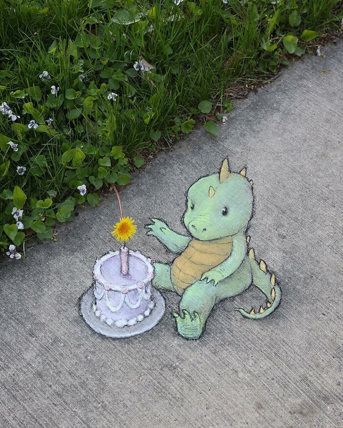 42 criaturas e animais adoráveis rabiscados que apareceram em lugares aleatórios 17