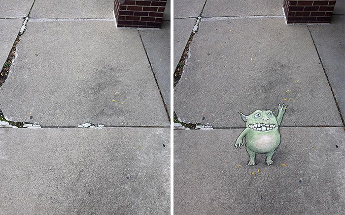 42 criaturas e animais adoráveis rabiscados que apareceram em lugares aleatórios 29