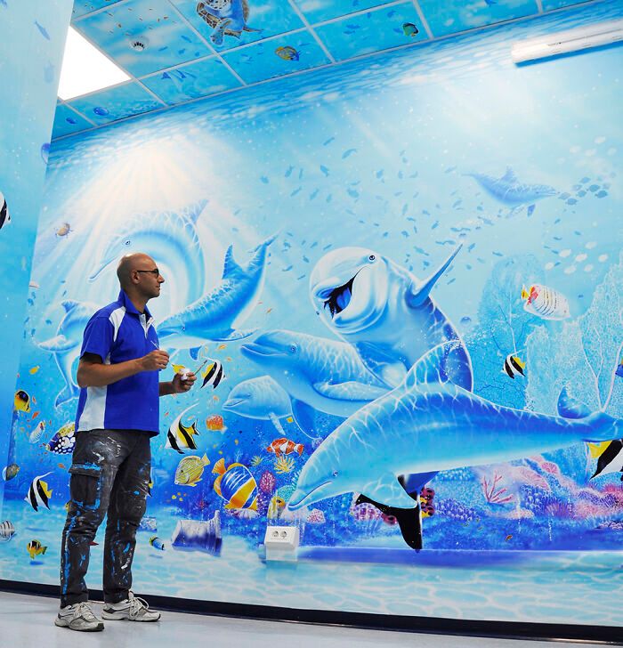 Descubra 26 murais em hospitais: Transformações mágicas para levar conforto 5