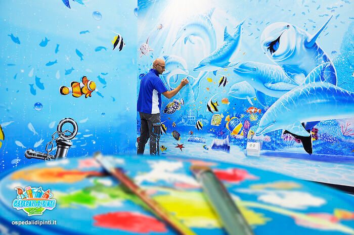 Descubra 26 murais em hospitais: Transformações mágicas para levar conforto 6