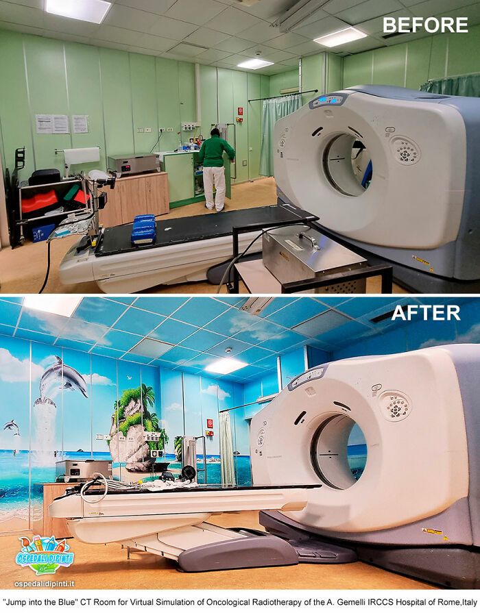 Descubra 26 murais em hospitais: Transformações mágicas para levar conforto 7