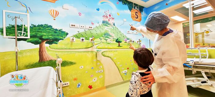 Descubra 26 murais em hospitais: Transformações mágicas para levar conforto 20