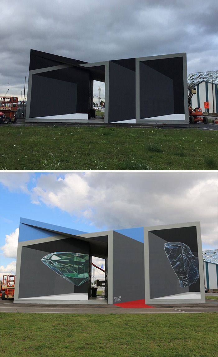 42 murais instigantes com efeito 3D pintados por este artista Holandês 1