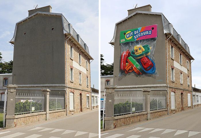 42 murais instigantes com efeito 3D pintados por este artista Holandês 2