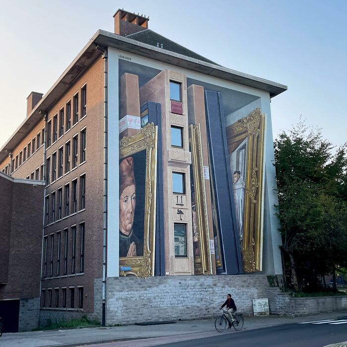 42 murais instigantes com efeito 3D pintados por este artista Holandês 6