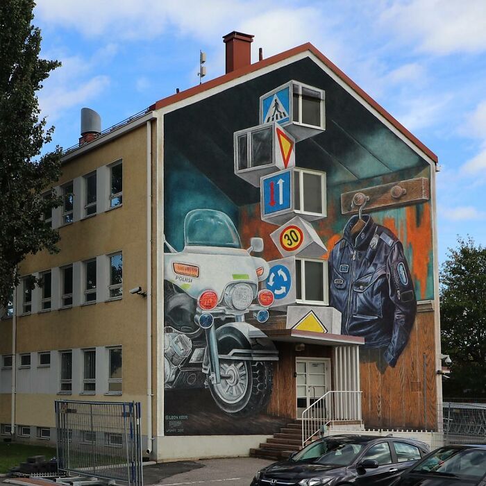 42 murais instigantes com efeito 3D pintados por este artista Holandês 24