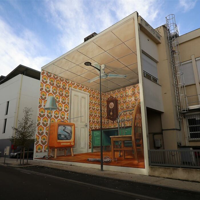 42 murais instigantes com efeito 3D pintados por este artista Holandês 25