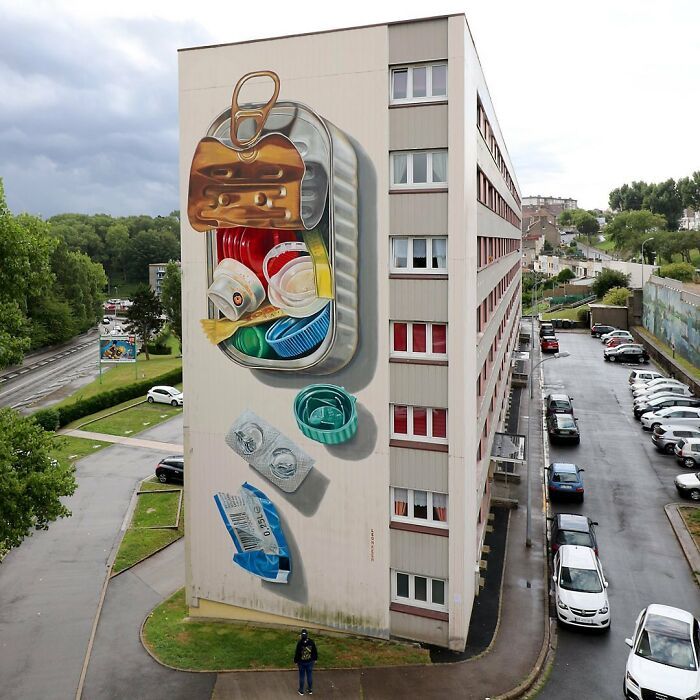 42 murais instigantes com efeito 3D pintados por este artista Holandês 31