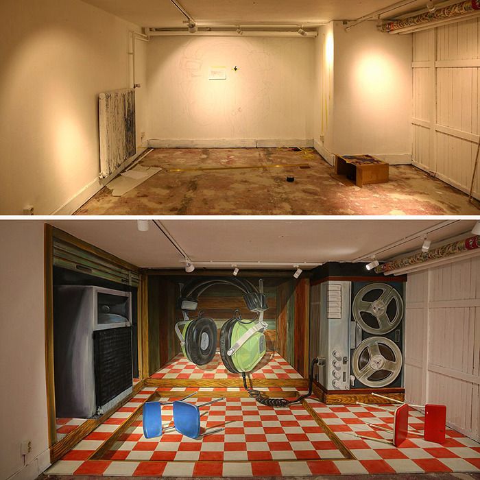 42 murais instigantes com efeito 3D pintados por este artista Holandês 36
