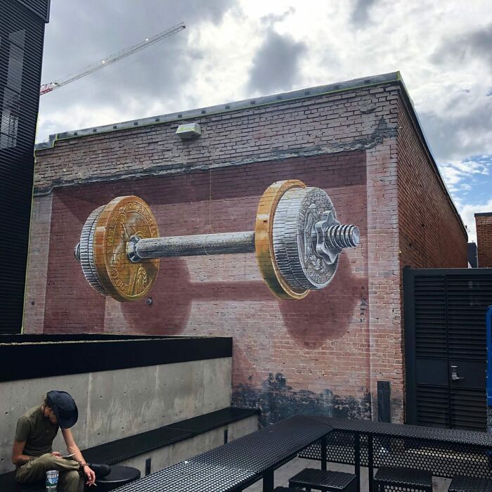 42 murais instigantes com efeito 3D pintados por este artista Holandês 38