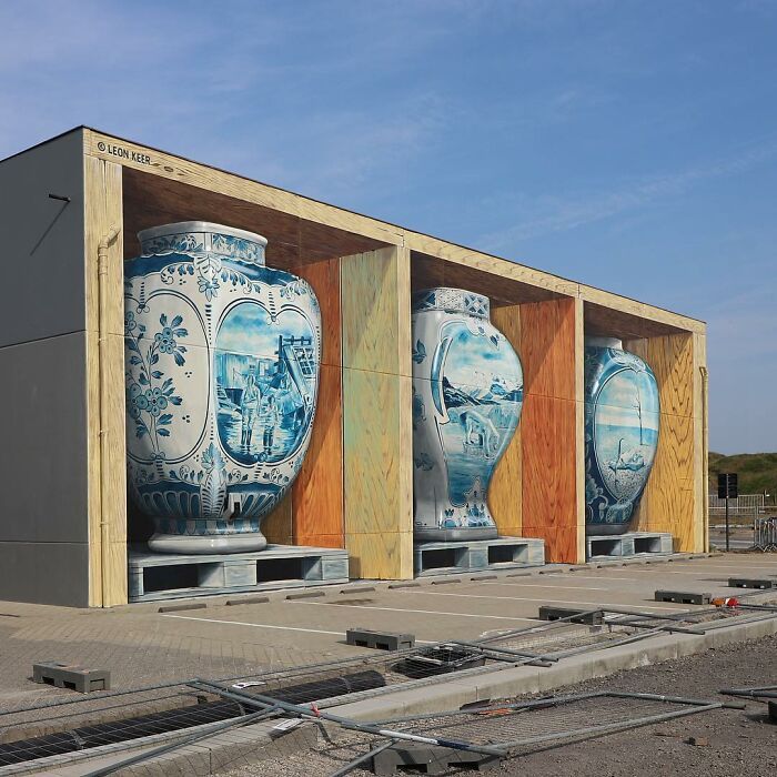42 murais instigantes com efeito 3D pintados por este artista Holandês 41