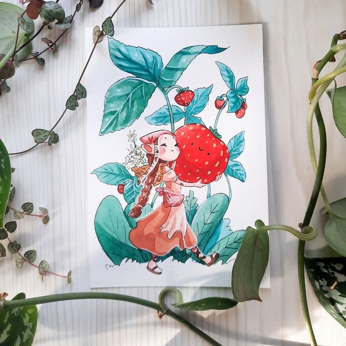 Um mês de encanto: 31 ilustrações únicas criadas diariamente! 16