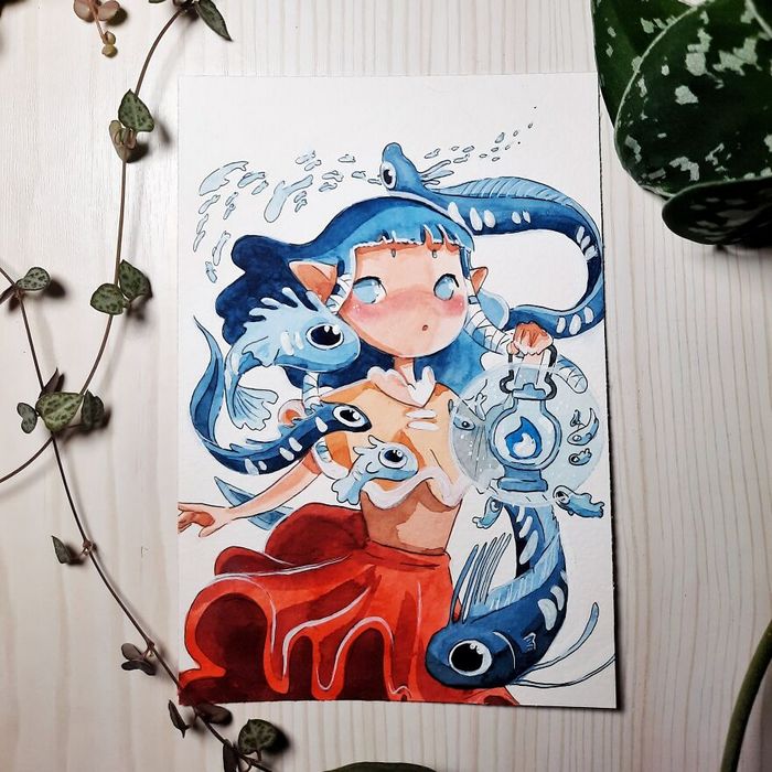 Um mês de encanto: 31 ilustrações únicas criadas diariamente! 17