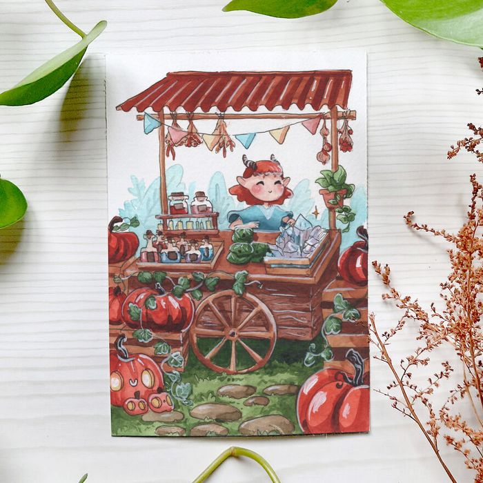 Um mês de encanto: 31 ilustrações únicas criadas diariamente! 23