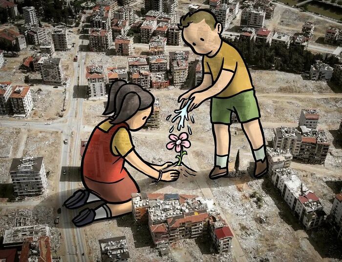 Descubra o mundo secreto dos gigantes nas ruas da Turquia: 42 ilustrações incríveis 8