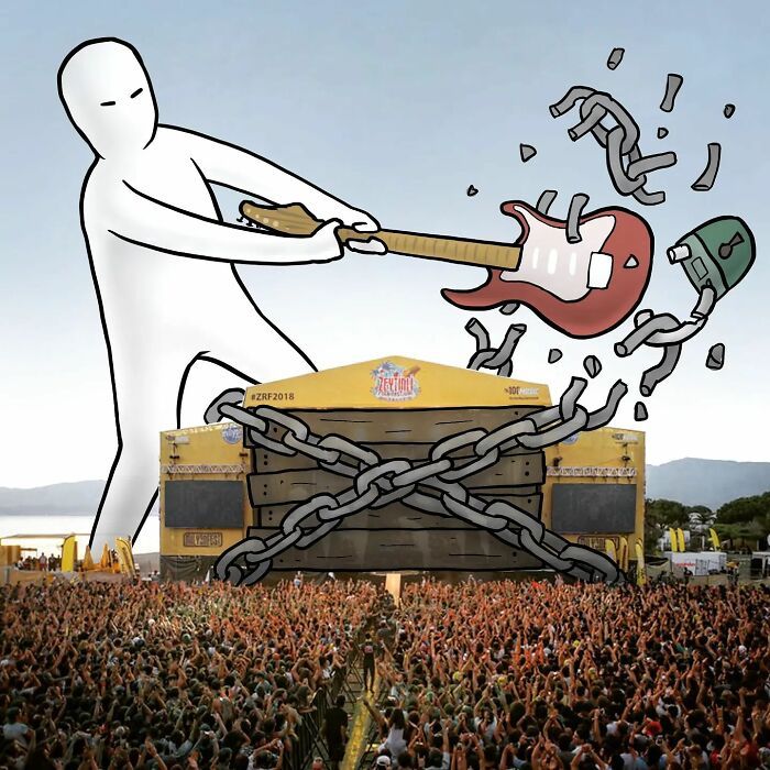 Descubra o mundo secreto dos gigantes nas ruas da Turquia: 42 ilustrações incríveis 10