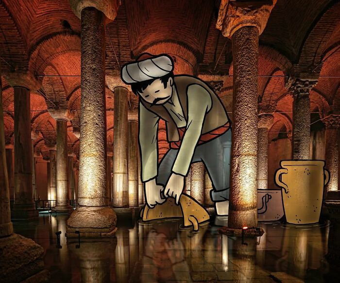 Descubra o mundo secreto dos gigantes nas ruas da Turquia: 42 ilustrações incríveis 19