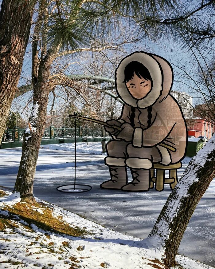 Descubra o mundo secreto dos gigantes nas ruas da Turquia: 42 ilustrações incríveis 22