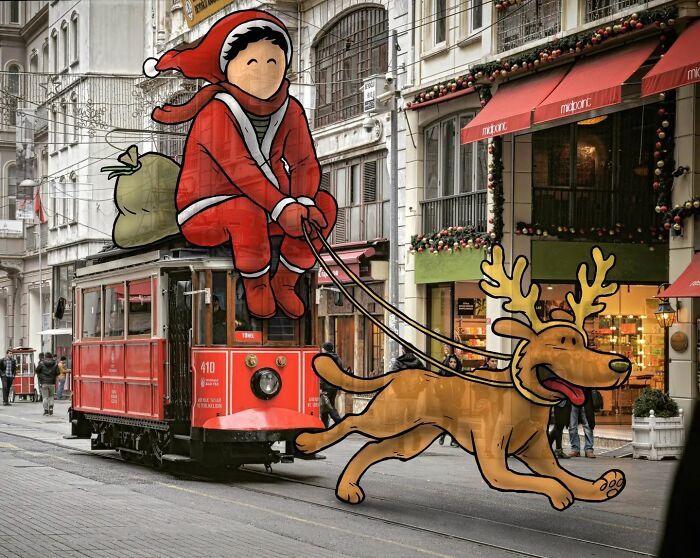 Descubra o mundo secreto dos gigantes nas ruas da Turquia: 42 ilustrações incríveis 23