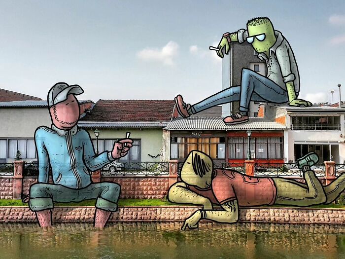 Descubra o mundo secreto dos gigantes nas ruas da Turquia: 42 ilustrações incríveis 25