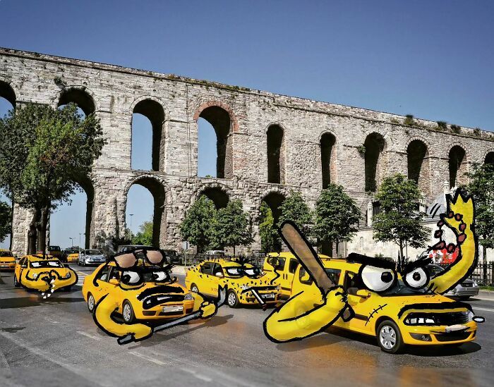 Descubra o mundo secreto dos gigantes nas ruas da Turquia: 42 ilustrações incríveis 28