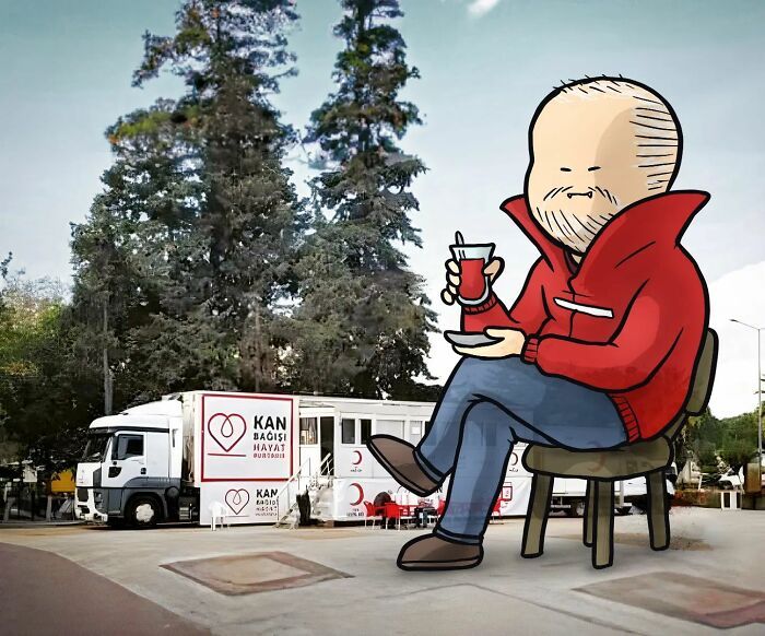 Descubra o mundo secreto dos gigantes nas ruas da Turquia: 42 ilustrações incríveis 37