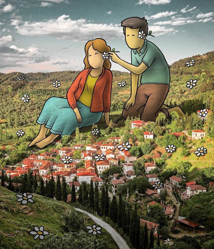 Descubra o mundo secreto dos gigantes nas ruas da Turquia: 42 ilustrações incríveis 39