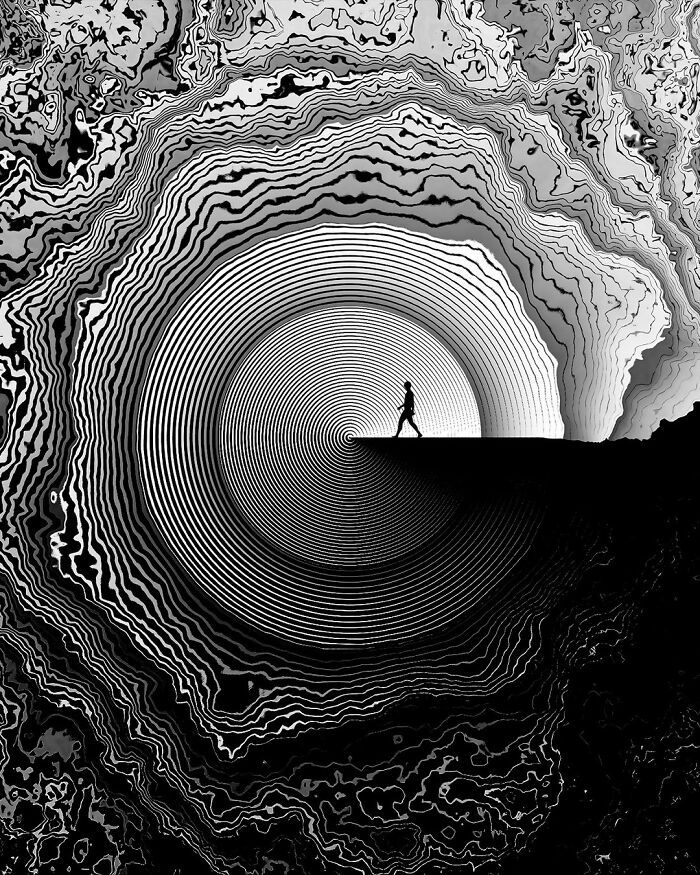 42 ilusões psicodélicas incríveis por este artista: Rola a tela e surpreenda-se! 3