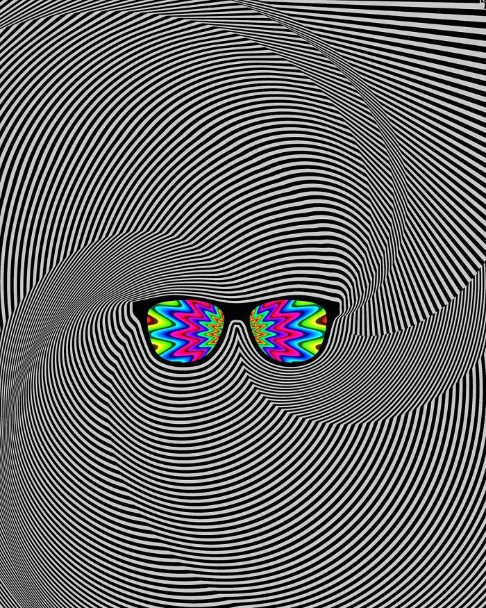 42 ilusões psicodélicas incríveis por este artista: Rola a tela e surpreenda-se! 4